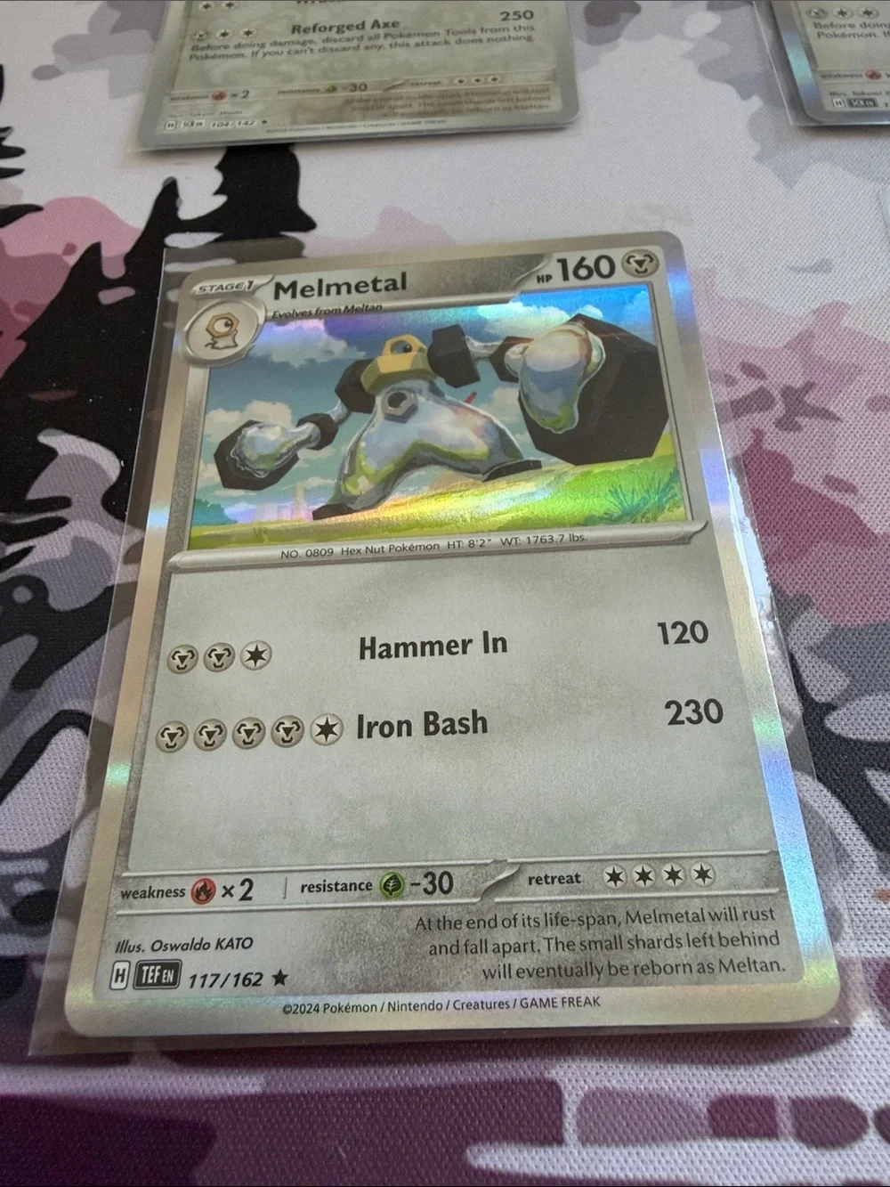 ⚙️ Melmetal Pokémon Card Lot | 4 Holo & Reverse Holo Cards ✨5/$25✨
